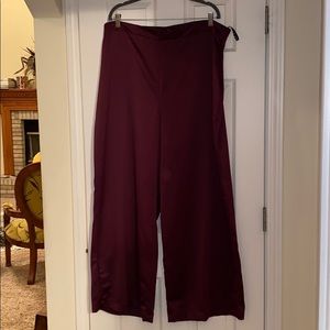 Soft and Elegant Satin Evening Pant